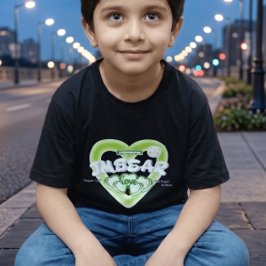 Neon Heart Graphic Tee